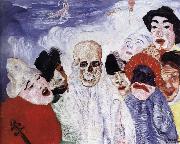 James Ensor Death and the Masks oil painting reproduction